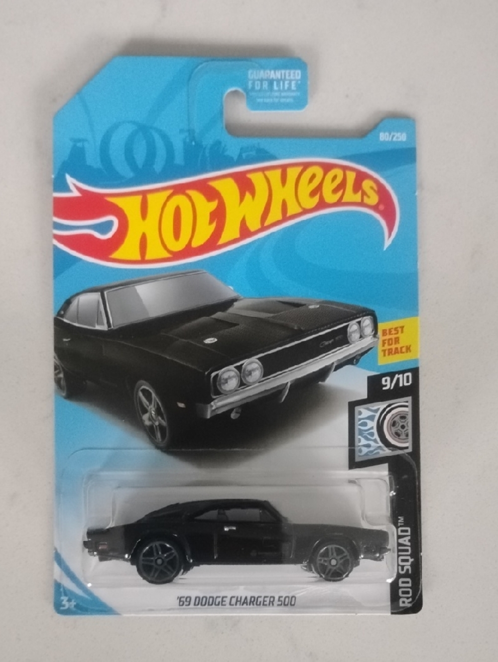 Mattel Hot Wheels '69 Dodge Charger 500 - Black